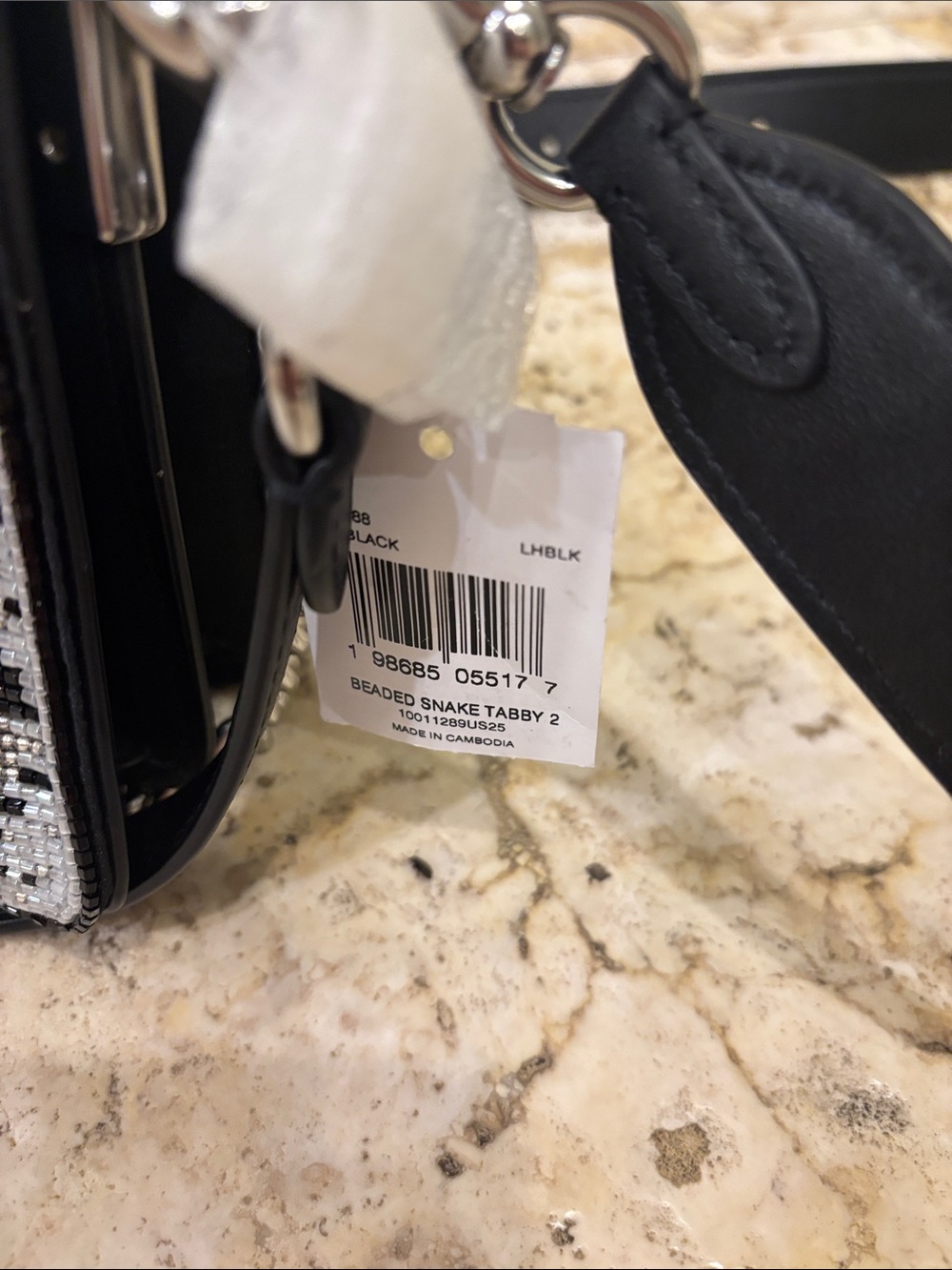 Coach Tabby Shoulder Bag in Beaded Snake Print - SOLD OUT - Picture 12 of 13